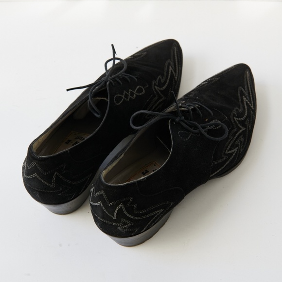 80s - SUSAN BENNIS - WARREN EDWARDS - Boots - Men\'s - 10.5 - BLK Suede main image 6